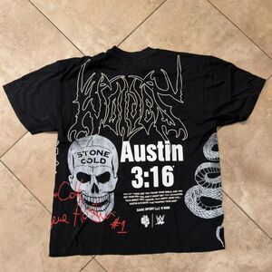 Darc Sport “Austin 3:16” WWE Graphic T-Shirt – Size Large